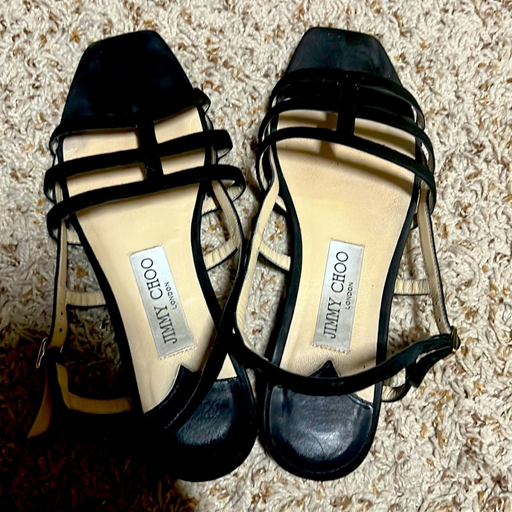 Jimmy Choo Arien flat sue black